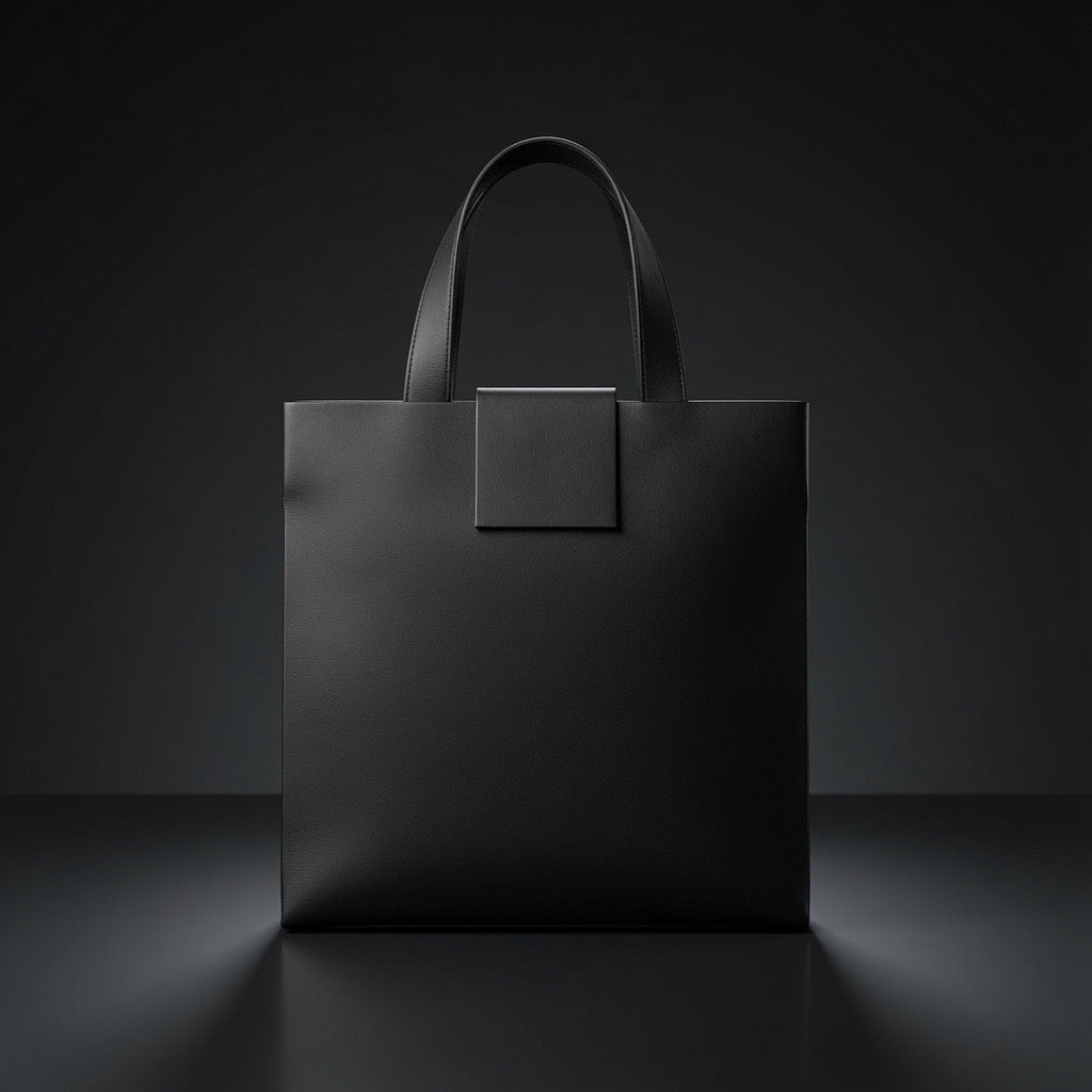Matte black carry tote bag included with the Executive Trio Gift Set - Totem Gift Egypt