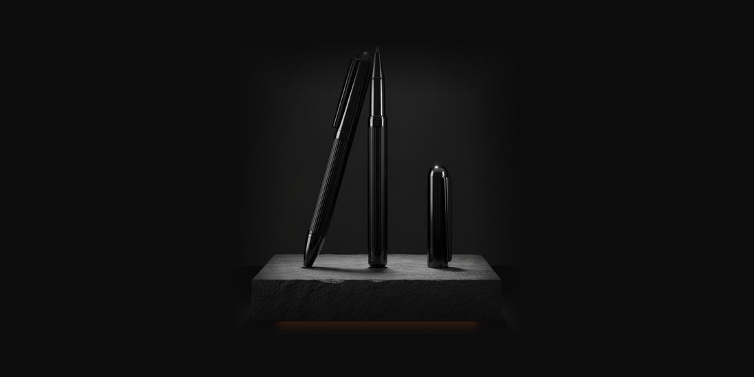 Personalized corporate welcome kit with desk set and pen — Totem Gift Egypt