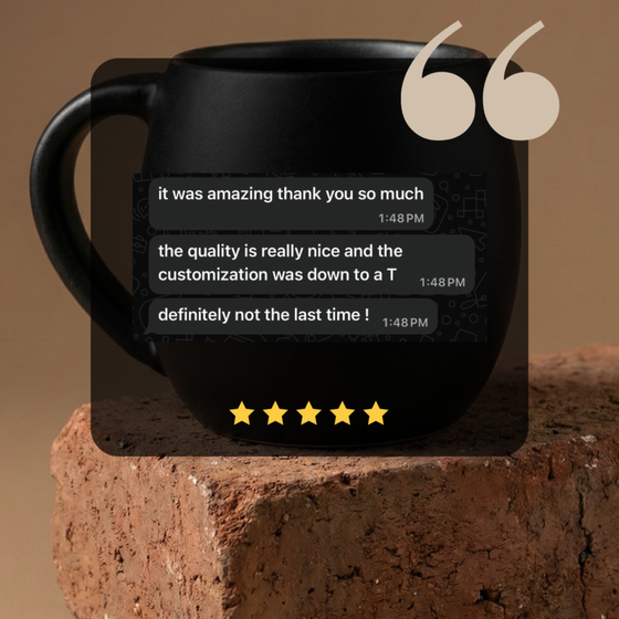 A real message from a customer