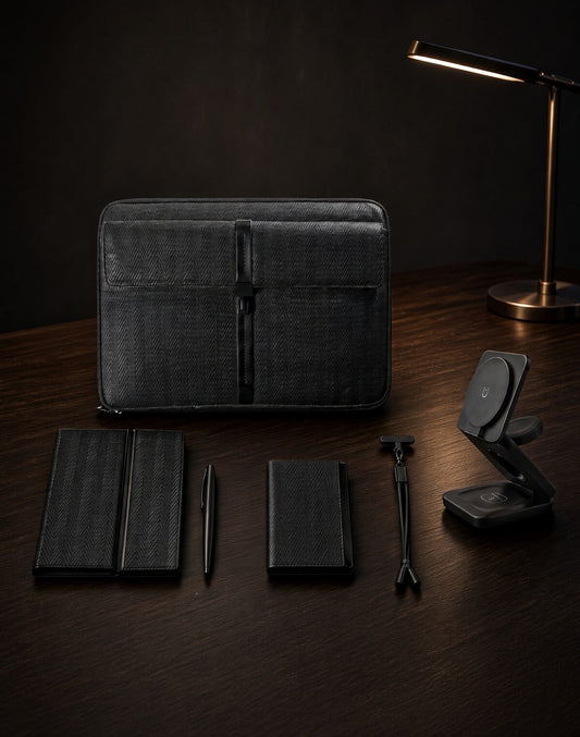 Herringbone Executive Set