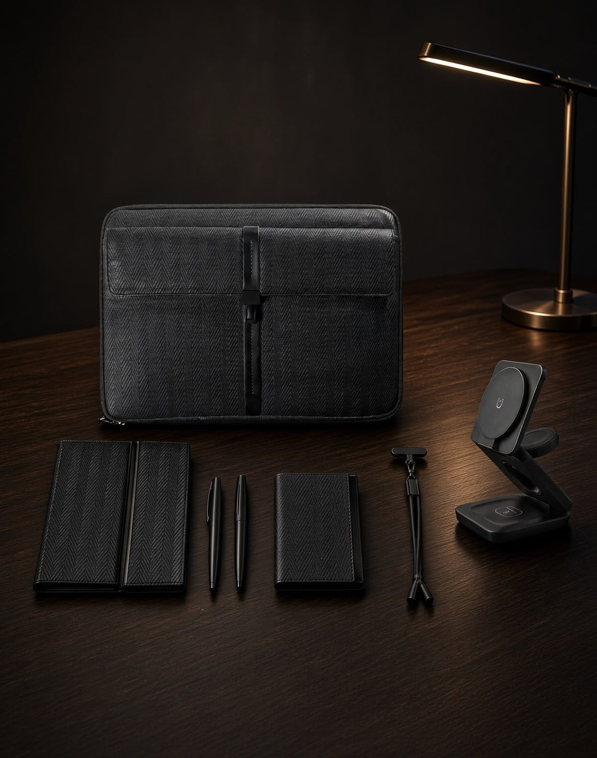 Herringbone Executive Set