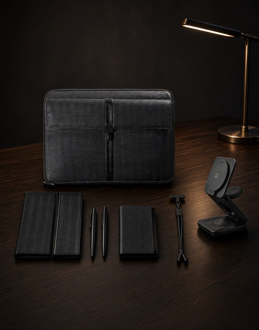 Herringbone Executive Set