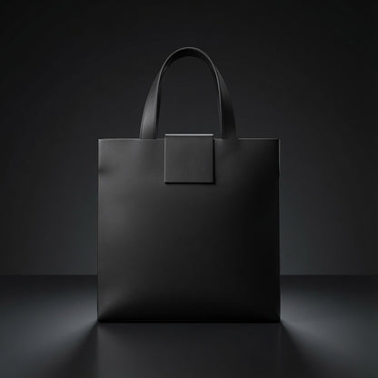 Matte black carry tote bag included with the Executive Trio Gift Set - Totem Gift Egypt