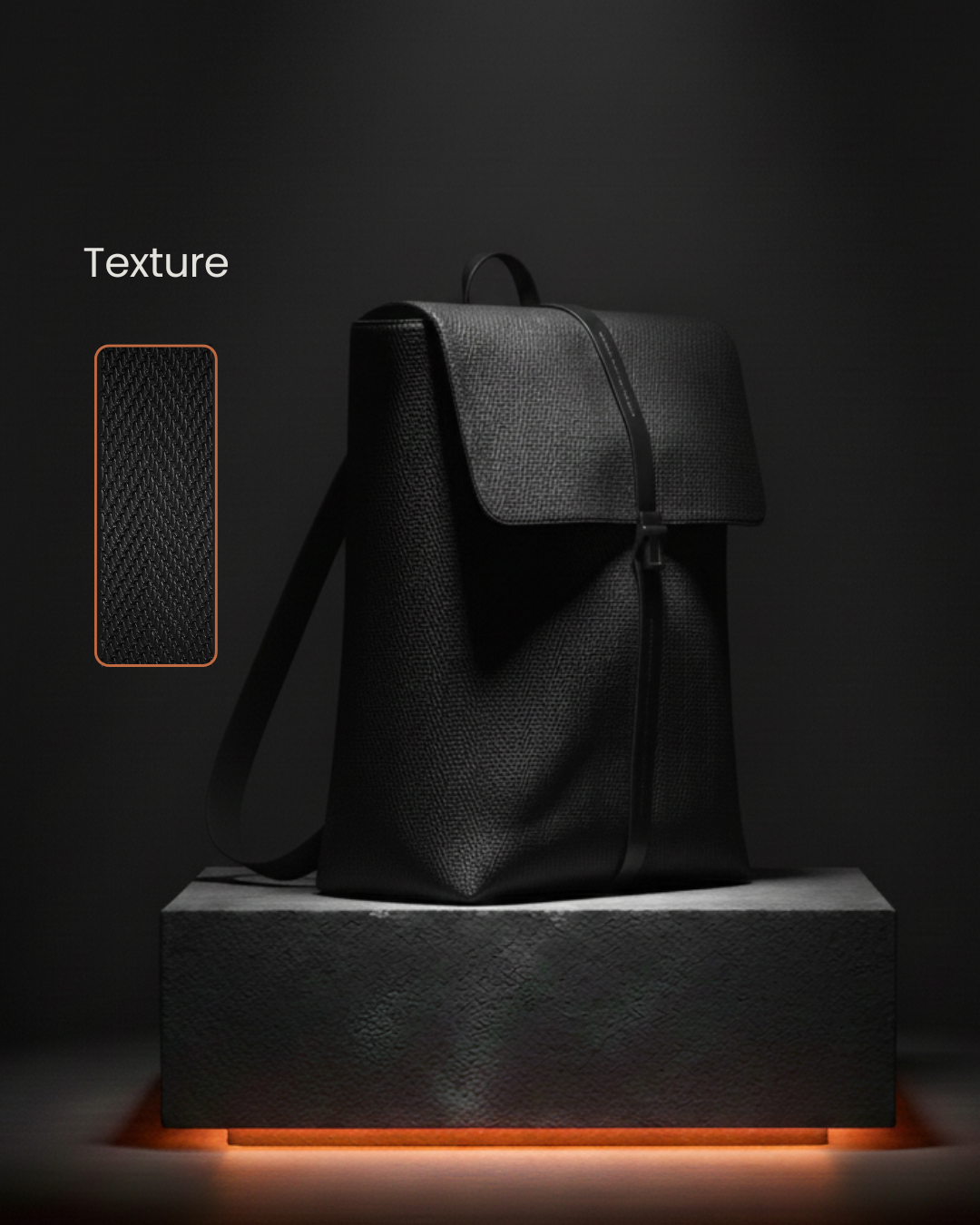 Custom Leather Traveller Backpack