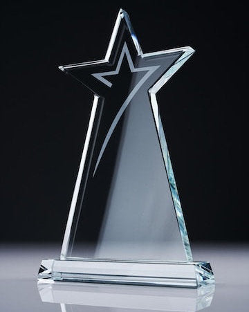 Crystal star award - corporate recognition gift | Totem Gift Egypt
